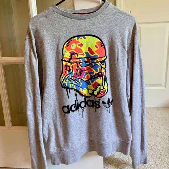 adidas Tops - Adidas Star Wars Stormtrooper Sweater (Men’s S, Women’s M)